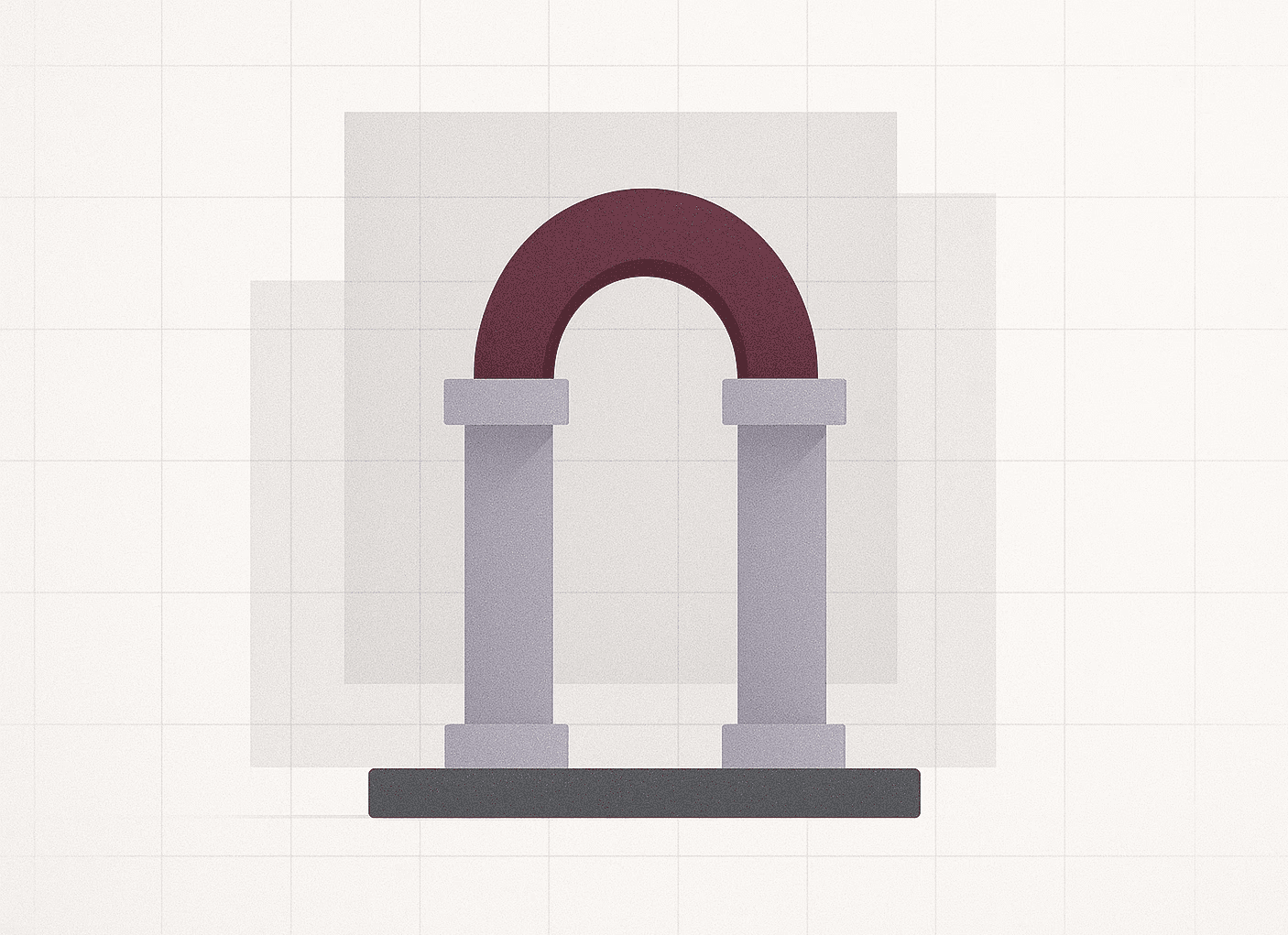 Architectural arch symbolising dependable Assurance